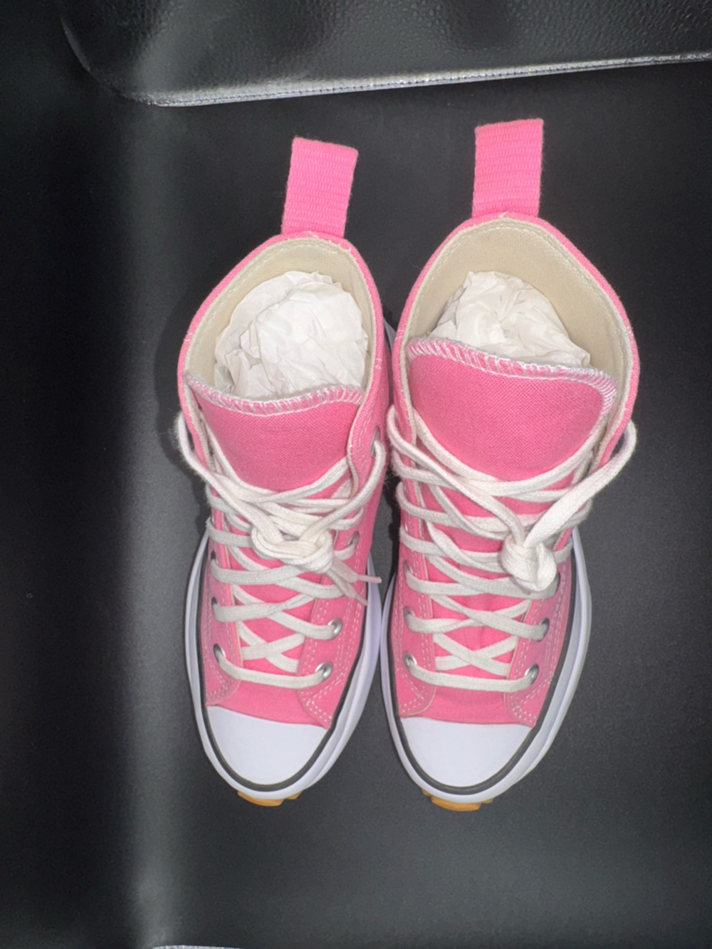 Pink Converse Run Star Hike Platform High Top Sneakers fits size 7 -Women’s 6 - Picture 5 of 16